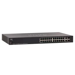 Cisco SG250X-24 | Switch | 24x 1000Mb/s, 2x 10Gb/s, 2x...