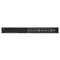 Cisco SG250X-24 | Switch | 24x 1000Mb/s, 2x 10Gb/s, 2x SFP+, gerenciado - Imagem 2
