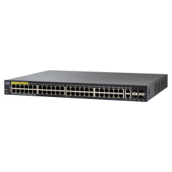 Cisco SF350-48MP | Switch | 48x 100Mb/s Max PoE, 740W, 2x...