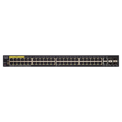 Cisco SF350-48MP | Switch | 48x 100Mb/s Max PoE, 740W, 2x Combo(RJ45/SFP) + 2x SFP, gerenciado - Imagem 3