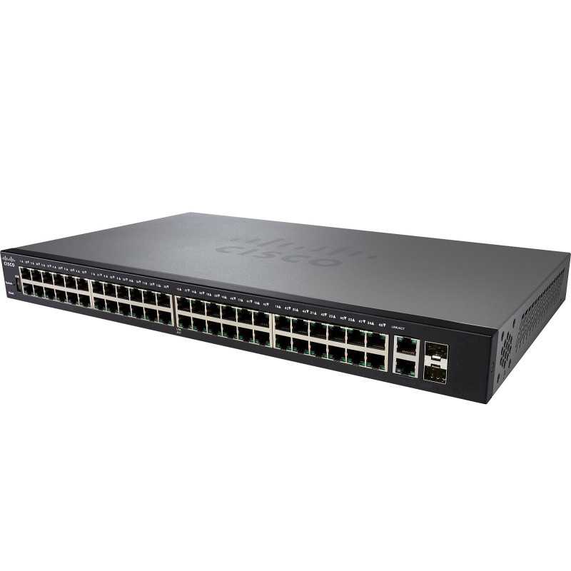 Cisco SG250-50 | Switch | 48x 1000Mb/s, 2x 1Gb/s Combo, gerenciado