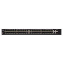 Cisco SG250-50HP | PoE Switch | 48x 1000Mb/s PoE/PoE+, 2x 1Gb/s Combo, PoE 192W, Managed - Image 2
