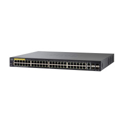 Cisco SF350-48P | Switch | 48x 100Mb/s PoE, 382W, 2x...