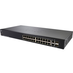 Cisco SG250-26 Anahtarı, 24x 1000Mb/s, 2x 1Gb/s Combo, Yönetilebilir - Görsel 2