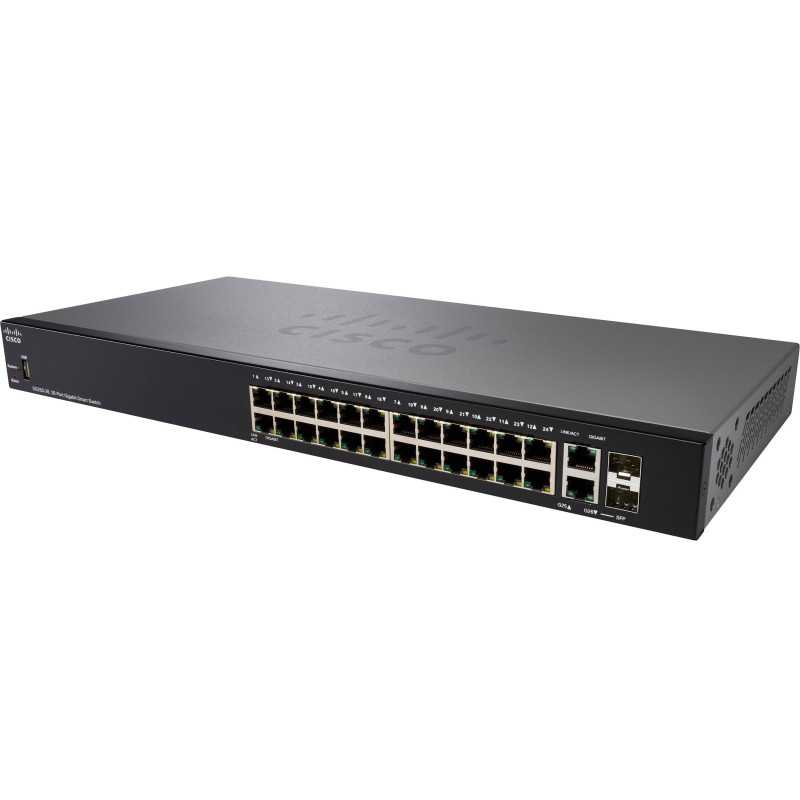 Cisco SG250-26 | Schalter | 24x 1000Mb/s, 2x 1Gb/s Combo, verwaltet - Bild 2