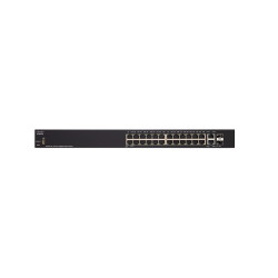 Cisco SG250-26 Anahtarı, 24x 1000Mb/s, 2x 1Gb/s Combo, Yönetilebilir - Görsel 3