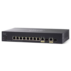 Cisco SF352-08MP | Switch | 8x 100Mb/s Max PoE, 128W, 2x...