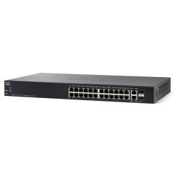 Cisco SG250-26HP | PoE Switch | 24x 1000Mb/s PoE/PoE+, 2x...
