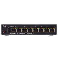 Cisco SG250-08HP | PoE Switch | 8x 1000Mb/s PoE/PoE+, Power 45W, gerenciado - Imagem 2