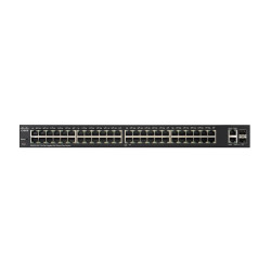 Cisco SG220-50P | PoE Switch | 48x 1000Mb/s, 2x SFP/RJ45 Combo, 48x PoE, 375W, Managed, Rackmount - Image 2
