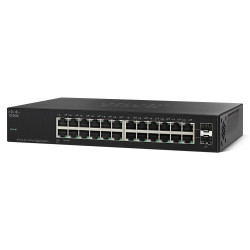 Cisco SG112-24 Anahtarı, 24x 1000Mb/s, 2x SFP 1Gb/s Combo, Rack Montaj - Görsel 3