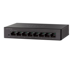 Коммутатор Cisco SG110D-08, 8x 1000Mb/s, Настольный корпус