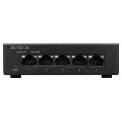 Cisco SG110D-05 | Switch | 5x 1000Mb/s, Obudowa Desktop - Zdjęcie 2
