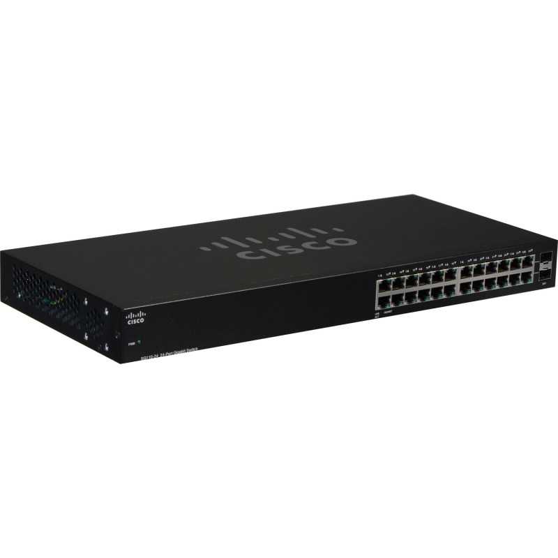 Cisco SG110-24 | Switch | 24x 1000Mb/s, montaje en rack - Imagen 2