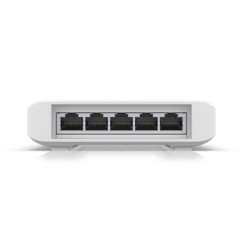 Ubiquiti USW-FLEX | Switch | UniFi, 5x RJ45 1000Mb/s, 1x PoE In, 4x PoE Out, 46W - Imagem 3