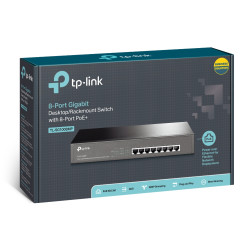 TP-Link TL-SG1008MP | Schalter | 8x RJ45 1000Mb/s, 8x PoE+, 126W, Desktop/Rack - Bild 4