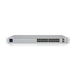 Коммутатор Ubiquiti USW-PRO-24-POE, 16x RJ45 1000Mb/s...