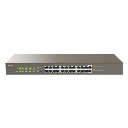 Switch PoE Tenda TEG1124P-24-250W, 24x RJ45 1000Mb/s, 225W