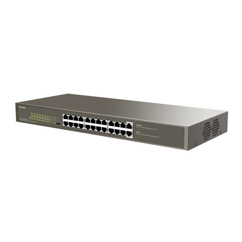 Tenda TEG1124P-24-250W | PoE-Schalter | 24x RJ45 1000Mb/s, 225W - Bild 2