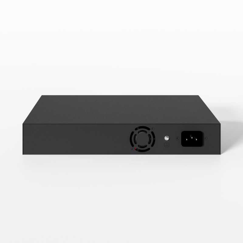 Extralink VIRTUS V3 | PoE Switch | 16x 100Mb/s PoE/PoE+, 2x Gigabit RJ45 + 1x SFP, 150W - Image 3