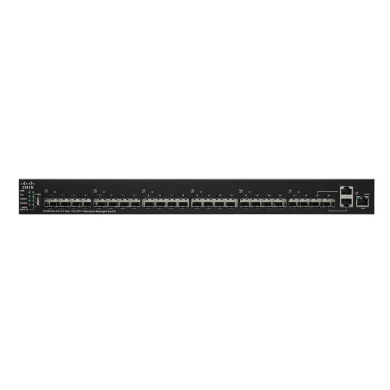 Cisco SG550XG-24F | Schalter | 22x SFP+, 2x 10G Combo(RJ45/SFP+), stapelbar - Bild 2