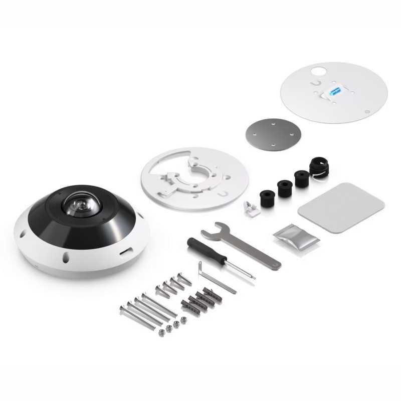 Ubiquiti UVC-G6-Pro-360-B | Cámara IP | 360°, 12MP, 24fps, IP66, 1x RJ45 100Mb/s PoE+ - Imagen 9