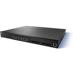 Cisco SG550XG-8F8T | Switch | 8x 10Gigabit Ethernet, 8x 10G SFP+, impilabile - Immagine 2