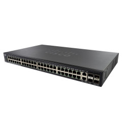 Cisco SG550X-48P | Switch | 48x Gigabit RJ45 PoE, 2x 10G...