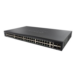 Cisco SG550X-48 | Switch | 48x Gigabit RJ45, 2x 10G Combo(RJ45/SFP+), 2x SFP+, Stakowalny - Zdjęcie 2