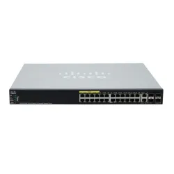 Cisco SG550X-24MP | PoE-Schalter | 24x Gigabit RJ45 PoE,...