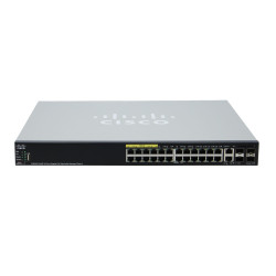 Cisco SG550X-24MP | Switch PoE | 24x Gigabit RJ45 PoE, 2x...