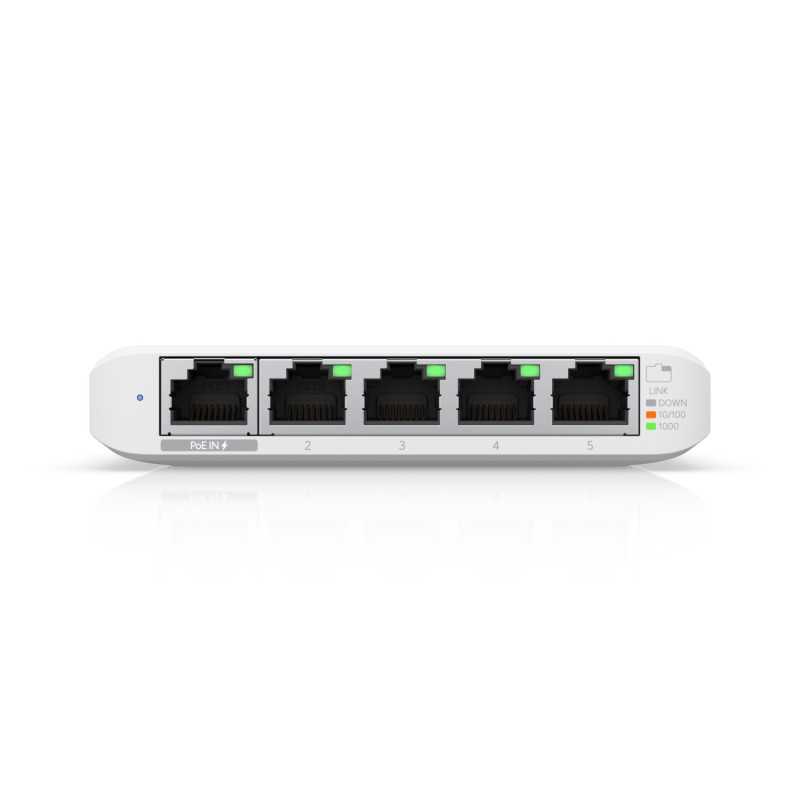 Ubiquiti USW-Flex-Mini | Switch | UniFi, 5x RJ45 1000Mb/s, 1x PoE In - Image 3