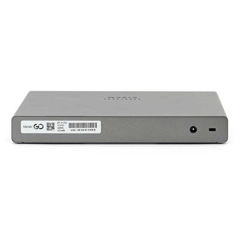 Cisco Meraki Go GS110-8-HW-EU | Switch | 8x 1000Mb/s, 2x SFP Uplink, Kryt Rack - Obrázek 2