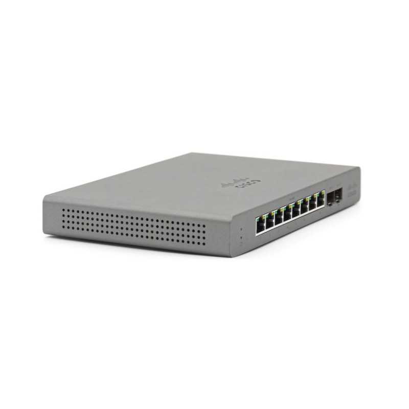 Cisco Meraki Go GS110-8P-HW-EU | Schalter | 8x 1000Mb/s, 2x SFP Uplink, 8x PoE, 67W, verwaltet, Rack - Bild 2