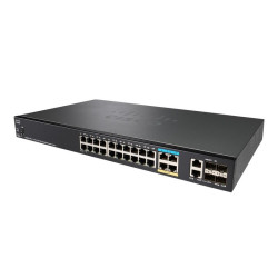 Cisco SG350X-24PD | PoE Swtich | 24x Gigabit RJ45 PoE, 4x...