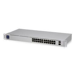Коммутатор Ubiquiti USW-24, UniFi, 24x RJ45 1000Mb/s, 2x SFP - Изображение 2