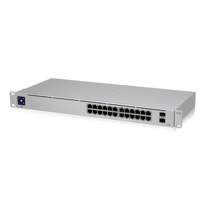 Ubiquiti USW-24 Anahtarı, UniFi, 24x RJ45 1000Mb/s, 2x SFP - Görsel 2