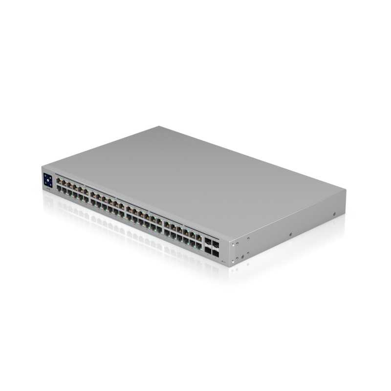 Ubiquiti USW-48-POE | Switch | UniFi, 48x RJ45 1000Mb/s, 32x PoE+, 4x SFP - Imagen 4