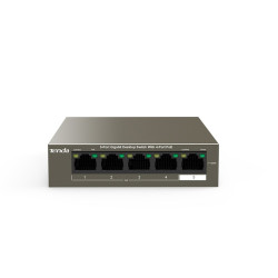 Tenda TEG1105P-4-63W Anahtar, 5x 1000Mb/s, 4x PoE, 58W