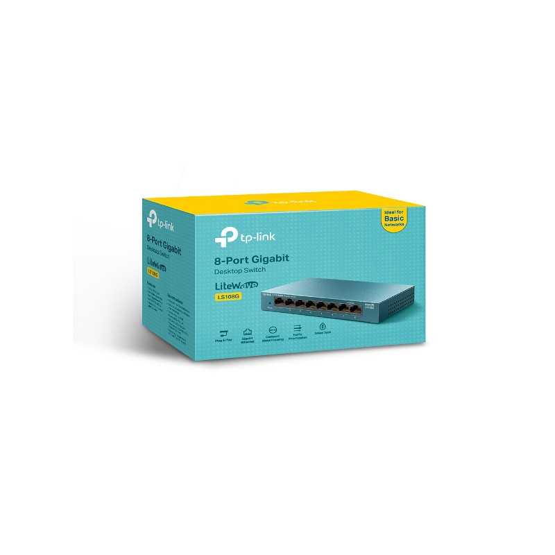 TP-Link LS108G | Switch | 8x RJ45 1000Mb/s - Imagen 3