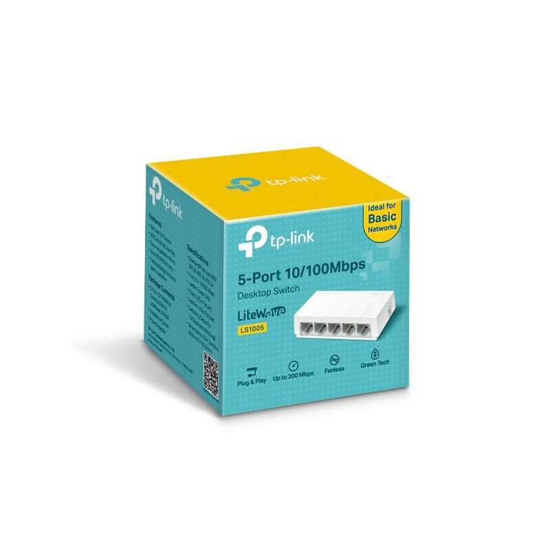 TP-Link LS1005 | Switch | 5x RJ45 100Mb/s - Imagen 2