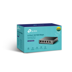 Коммутатор TP-Link TL-SF1005LP, 5x RJ45 100Mb/s, 4x PoE - Изображение 2