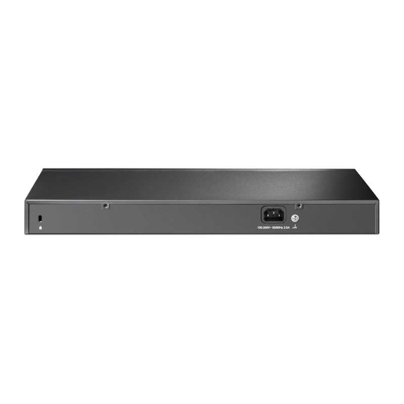 TP-Link TL-SL1218P | Switch | 16x RJ45 100Mb/s PoE+, 2x RJ45 1000Mb/s, 1x SFP Combo, Rack, nao Gerenciado - Imagem 2