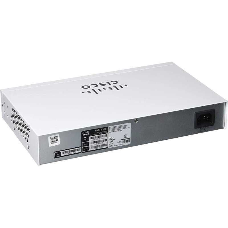 CISCO CBS110-16T 16-PORT 10/100/1000 SWITCH, UNMANAGED - Immagine 3