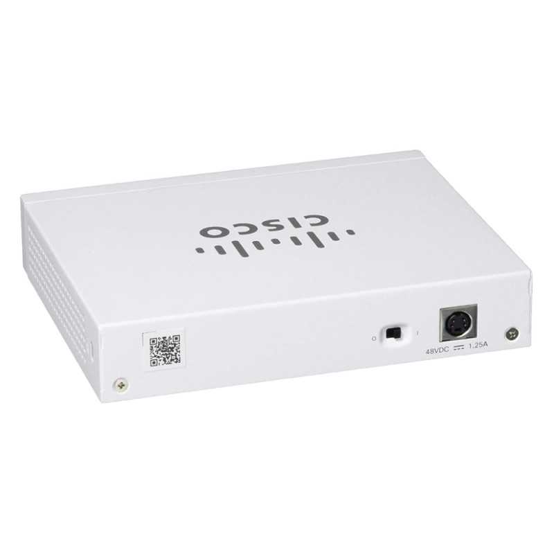 Cisco CBS110-8PP-D | Switch | 8x RJ45 1000Mb/s, 4x PoE, Desktop, Niezarządzalny, 32W - Zdjęcie 3