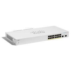 Коммутатор Cisco CBS220-16P-2G, 16x RJ45 1000Mb/s PoE, 2x...