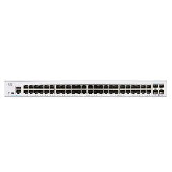 Cisco CBS350-48T-4G | Switch | 48x RJ45 1000Mb/s, 4x SFP, Rack - Imagen 2