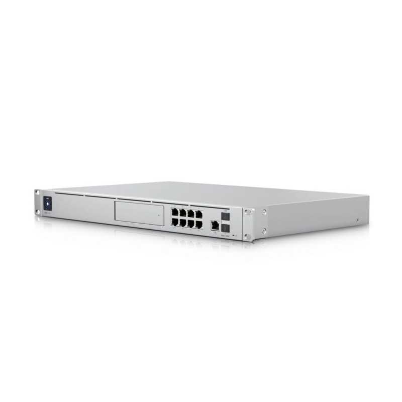 Ubiquiti UDM-SE Konsolu, UniFi Dream Machine, 8x RJ45 1000Mb/s, 1x SFP+, 1x RJ45 2.5Gb/s WAN, 1x SFP+ WAN, 128GB SSD - Görsel 2
