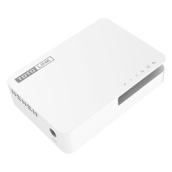 Коммутатор Totolink S505G-V3, 5x RJ45 1000Mb/s Gigabit,...