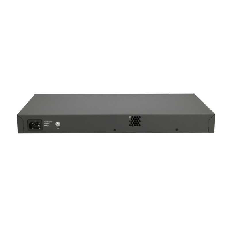 Fiberhome S4820-28T-X-PE-AC Anahtar, 24x RJ45 1000Mb/s PoE, 4x SFP+ - Görsel 3